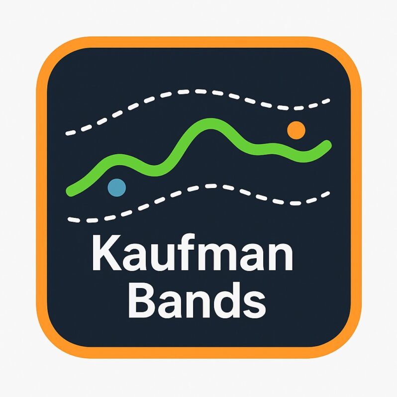 MT4&MT5用インジケーターKaufman Bands